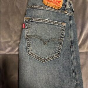 Levi's Straight Men's Jeans in Light Blue Denim